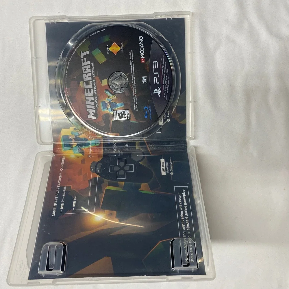 Minecraft PlayStation 3 Edition PS3 Game Mojang Sony Physical Disc